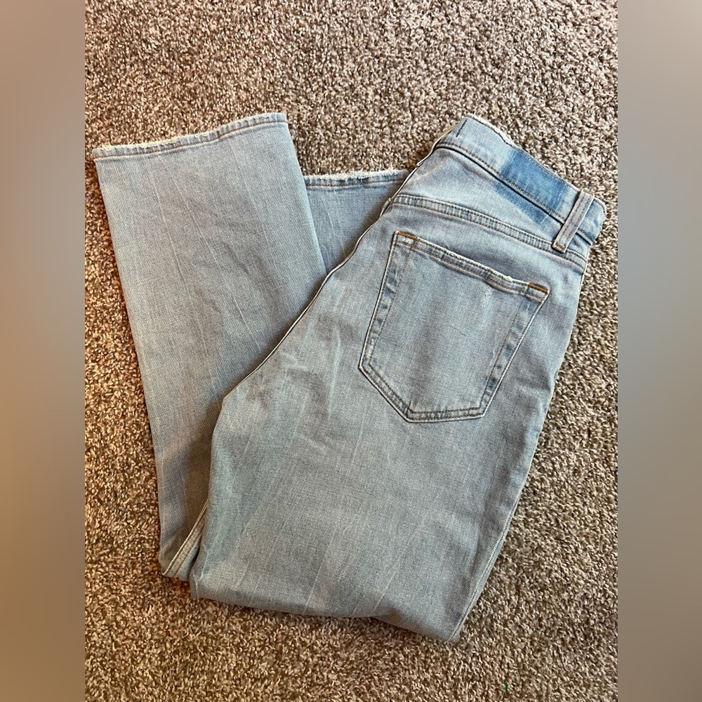 Abercrombie & Fitch Light Blue Straight Leg Jeans